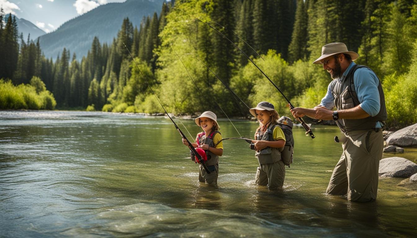Family-friendly fly fishing resorts