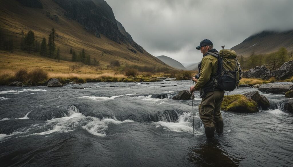 fly fishing in Scotland