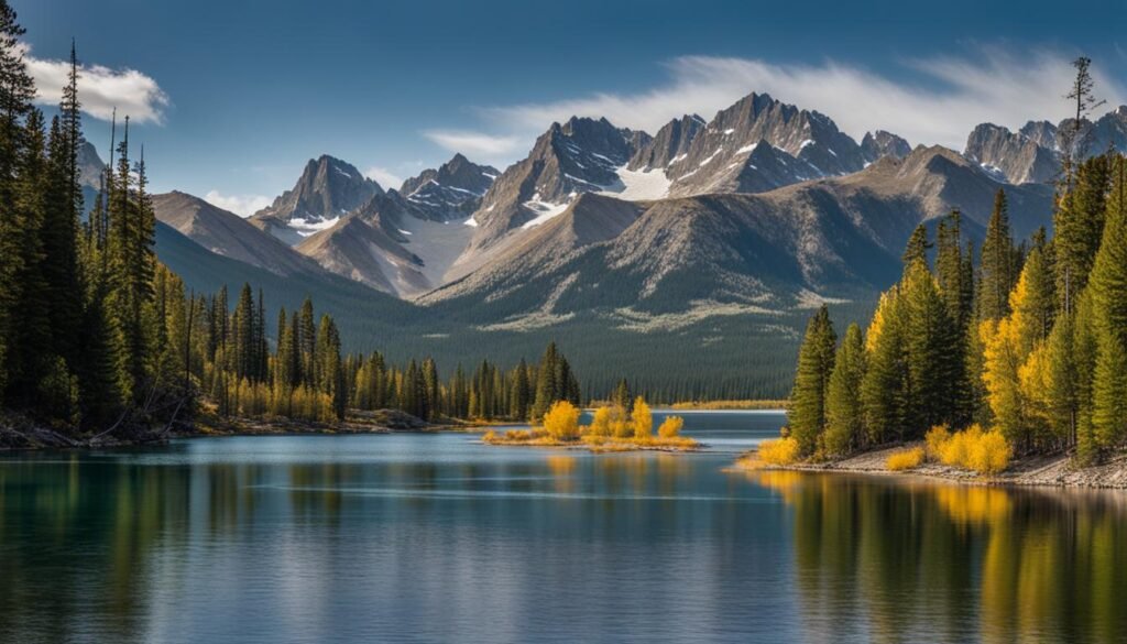high-altitude lakes