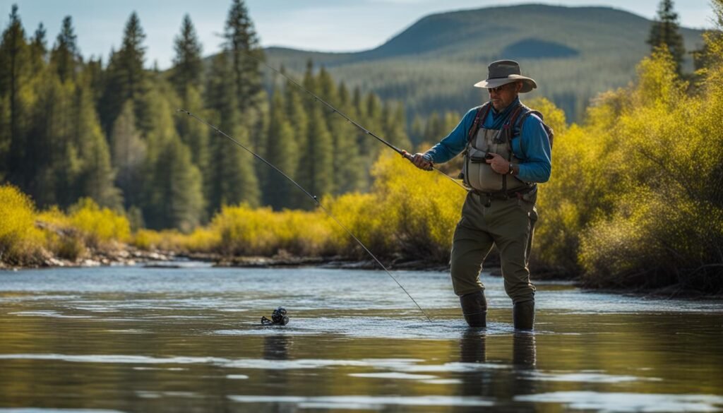 salmon fishing gear