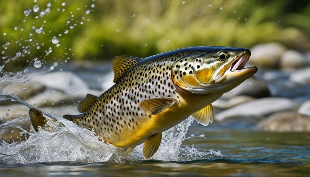 brown trout spawning