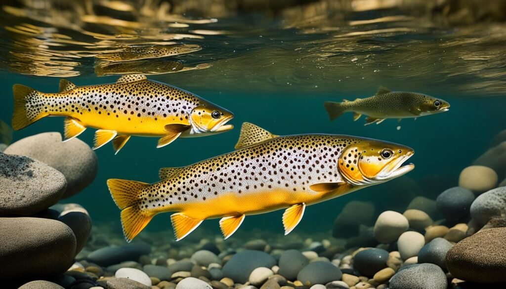 brown trout spawning behavior