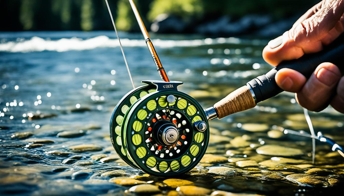 Fly reel drag adjustment techniques