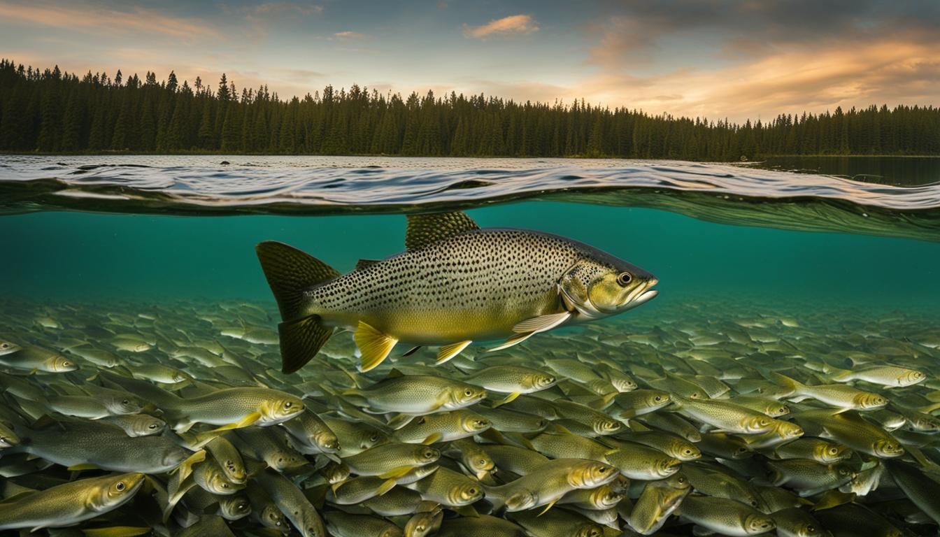 Lake trout depth preferences