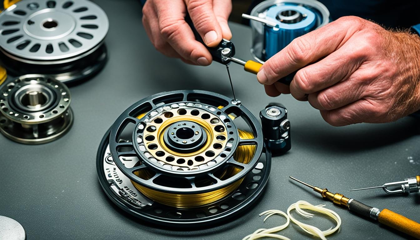 Lubricating fly reel drag systems
