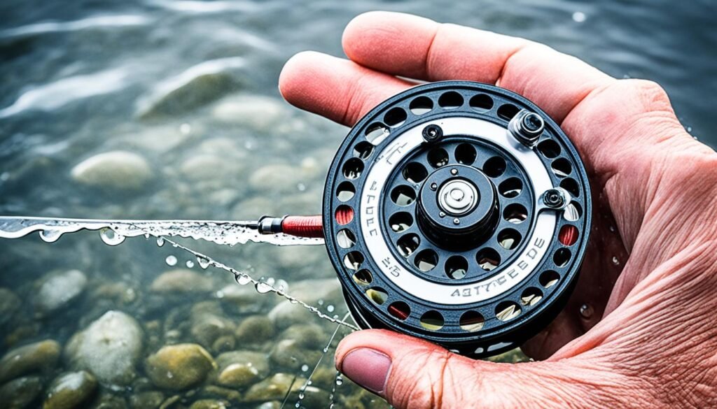 Preventing saltwater corrosion on fly reels