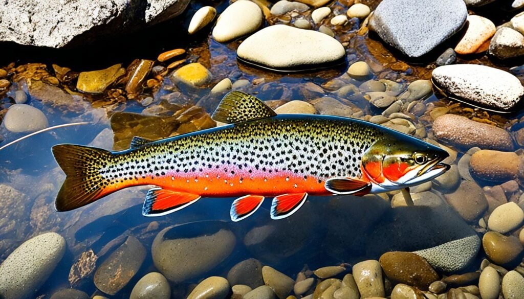 brook trout behavior in spring