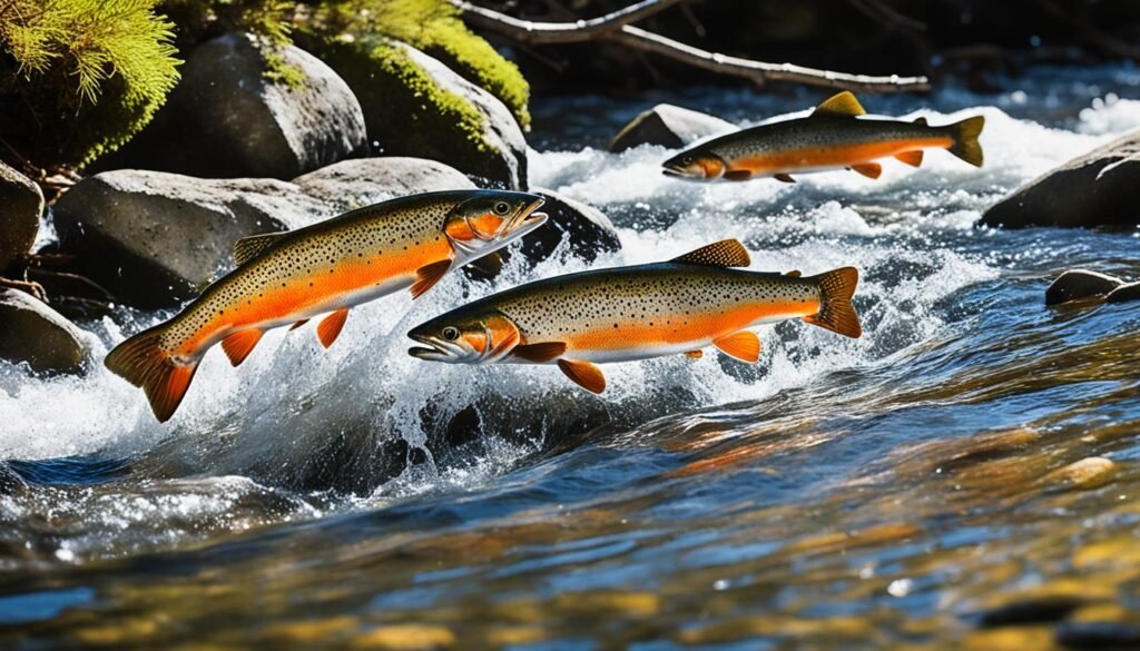 brook trout behavior in spring