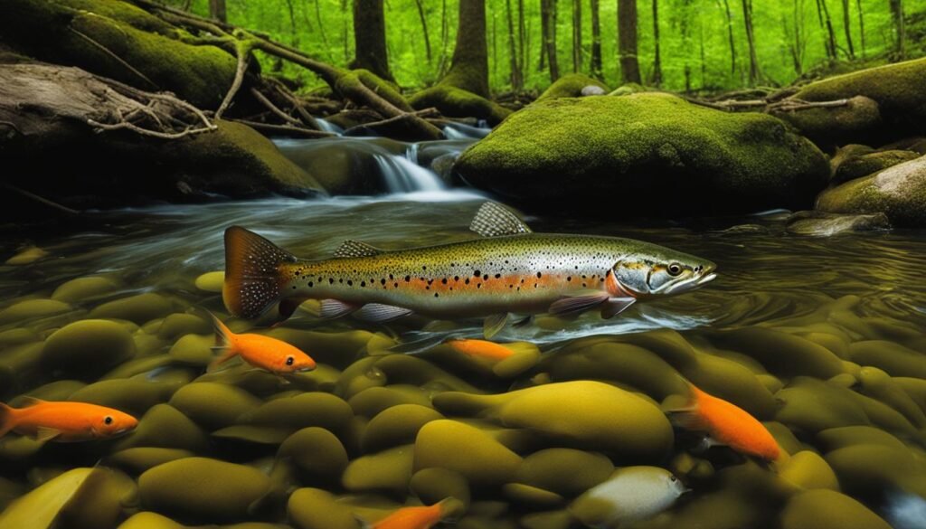 brook trout behavior in spring