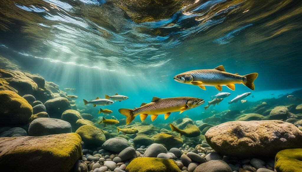 trout spawning behavior