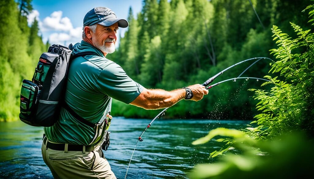 Improving spey casting skills with switch rods