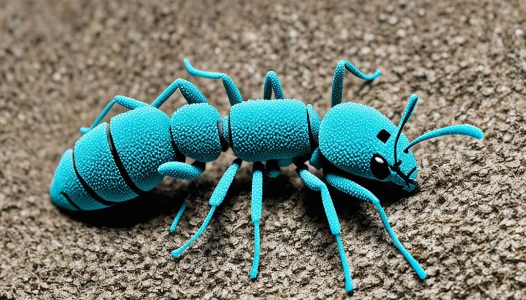 Foam ant pattern